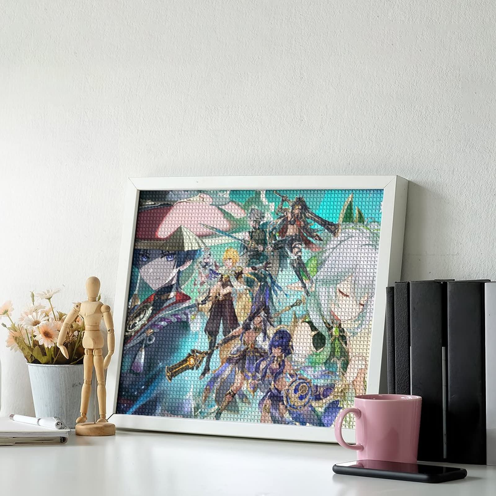 Amazon | 原神ダイヤモンドアートダイヤモンドアート キット全面