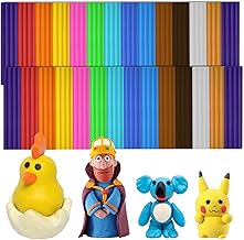 Pack of 24 Modelling Clay - 12 Colours Molding Clay for Kids, Clay for Slime, Creative Art Crafts for Adults, Messy Play, Kids Activity Packs, Gifts for Age 3 4 5 6 7 8+ Year Old Boys Girls