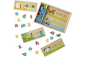 Melissa & Doug See & Spell Wooden Educational Toy: A Game for Learning