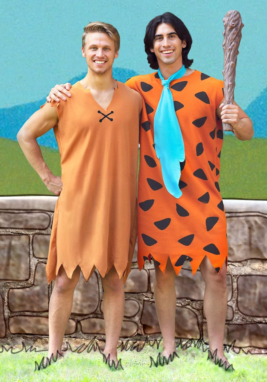 Rubie's Costume Fred Flintstone-Animated Men's Costume by Rubies orange XL