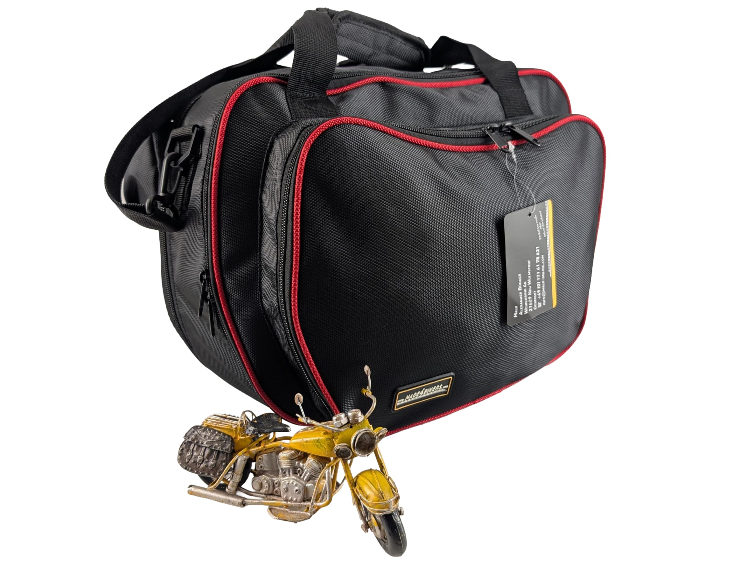 Tasca interna adatta per Ducati Multistrada V4, V4 S, V2, 1200, 1260, 950, 1200 1200S GT Touring anno di costruzione 2010-2014