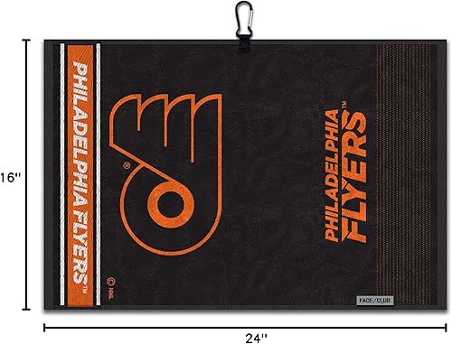 Miniatura 7 de Team Effort NHL Unisex-Adult FaceClub Jacquard Towel NHL