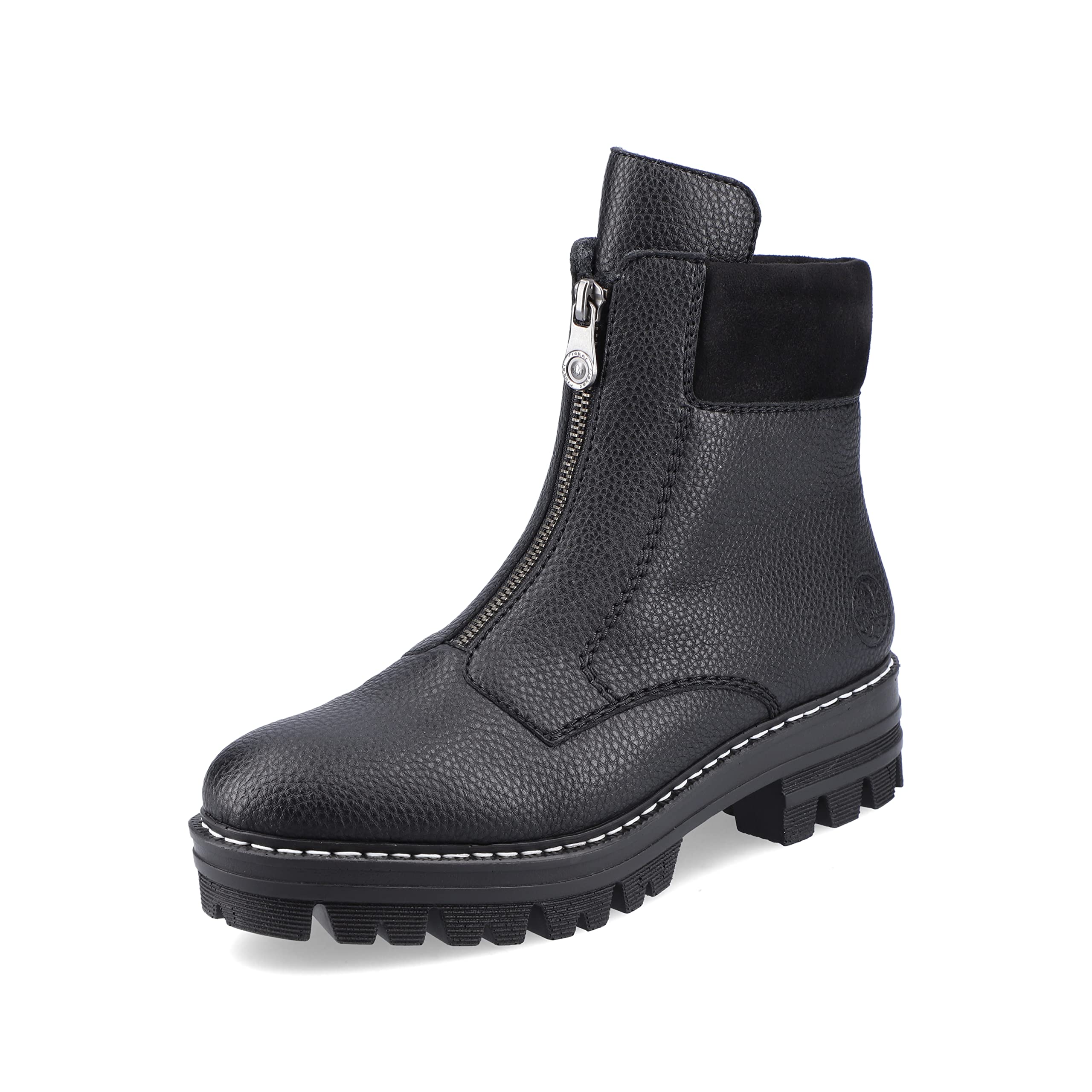 Rieker Women's 76161 Ankle Boot, Black 00, 7.5 UK