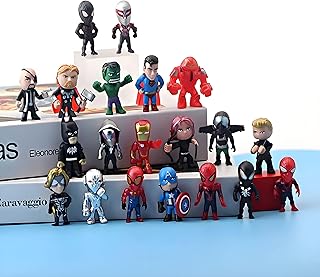 POIUYT Titan Hero Series Exclusive 20 Figure Set Cake Decoration