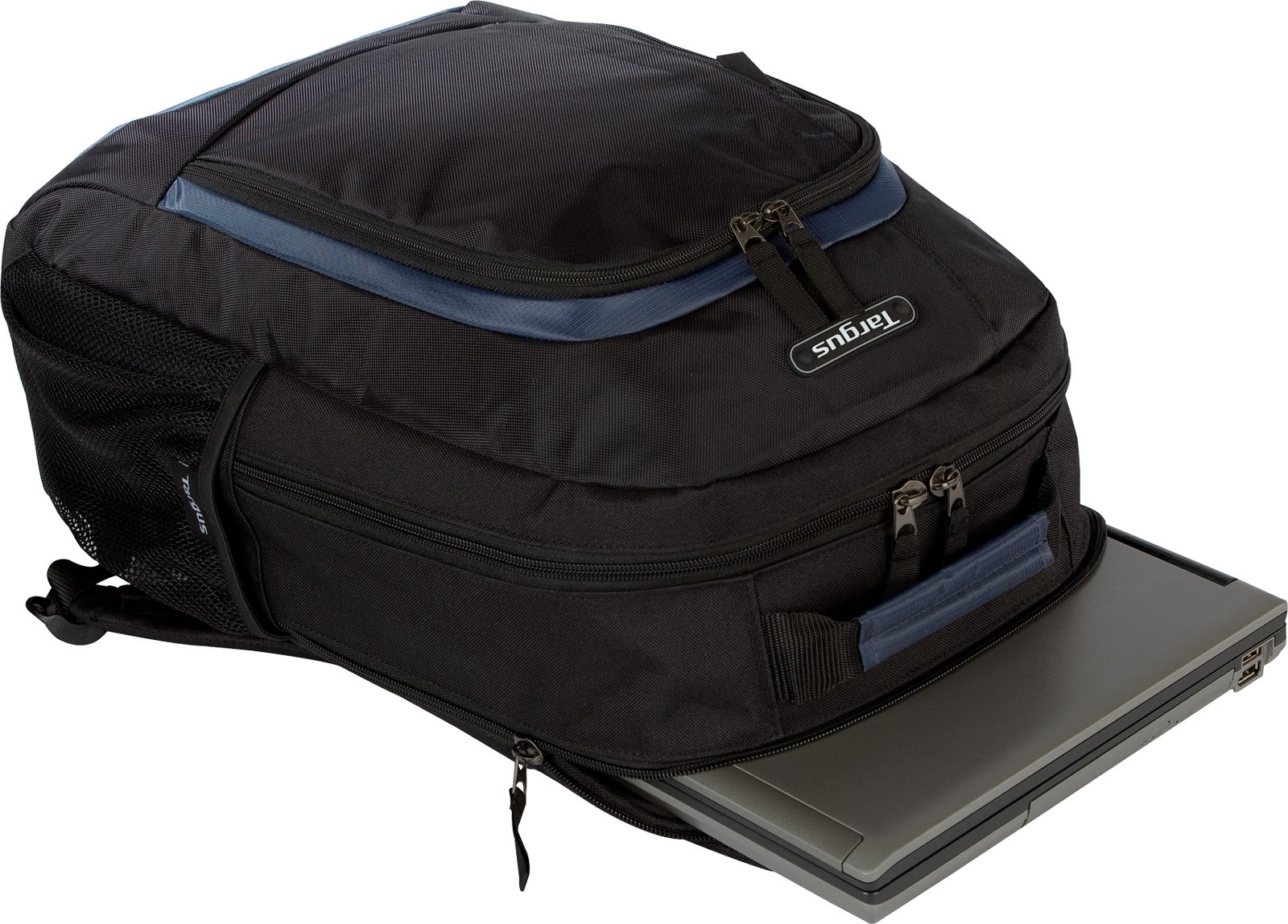 backpack designed for 16-inch laptops tsb196us black navy trim Targus Urban Ii Backpack Designed For 16 Inch Laptops Tsb196us