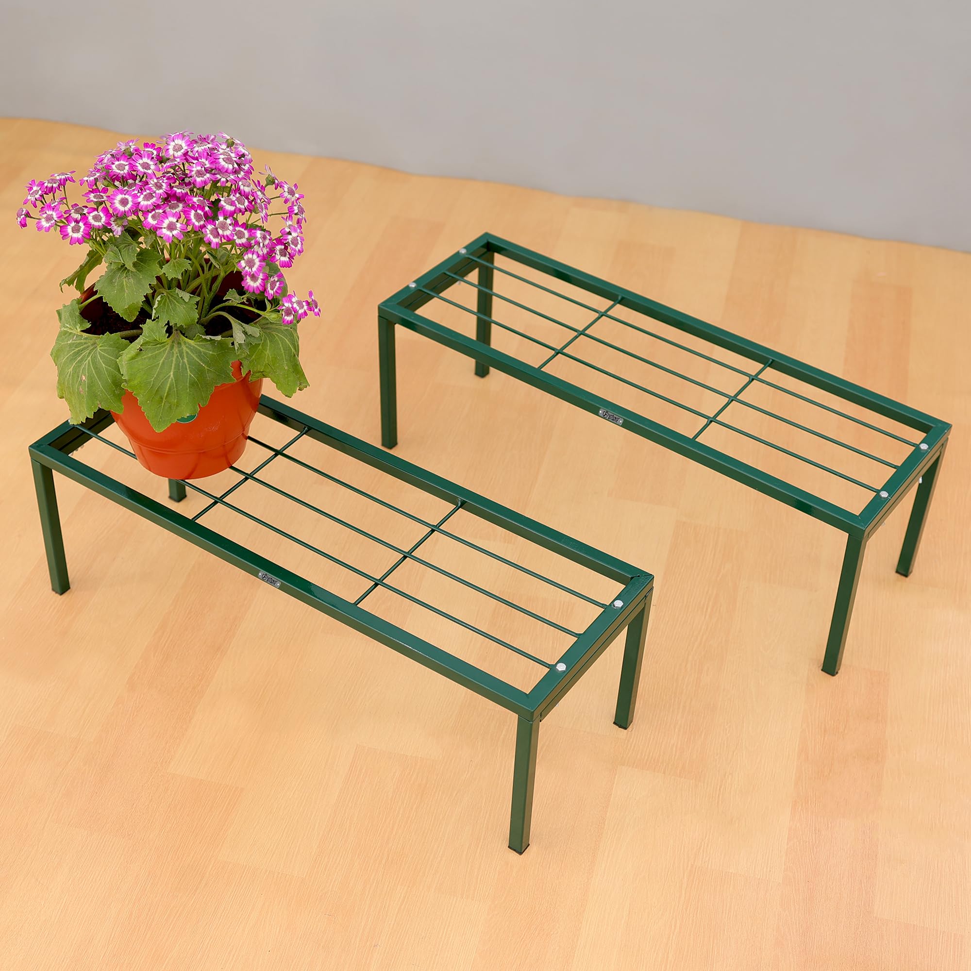 Urban Plant Apollo Metal Plant Stand - Green (Pack of 4) -9