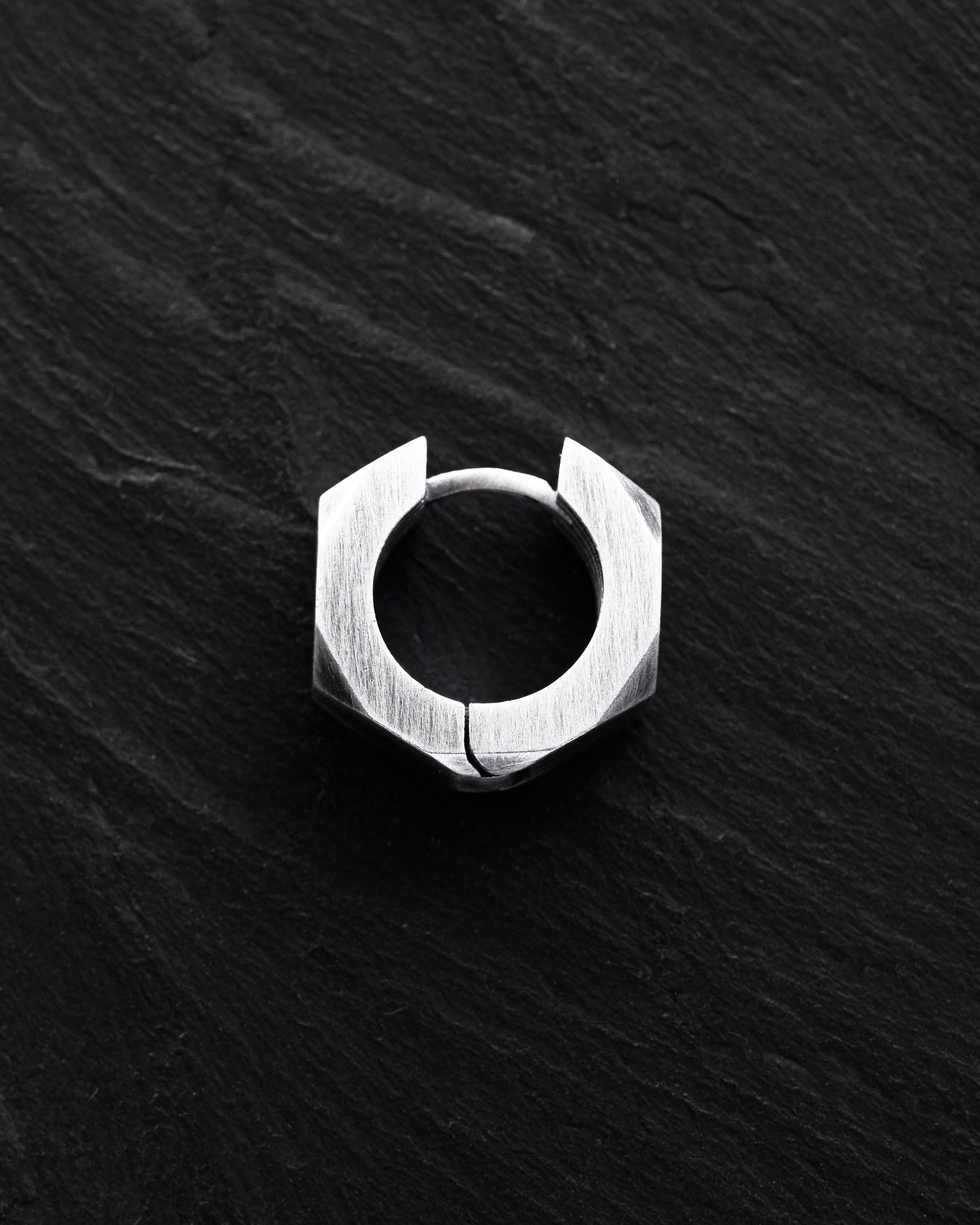 Handgefertigt Ohrringe Silber 925 – Kleine Creolen Wikinger Ohrring für Herren Damen – Ausgefallene Schmuck Geschenk für Frauen Männer