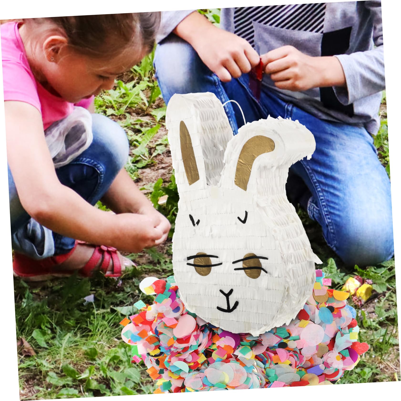 Set Di Bastoncini Colorati Per Pignatta Maschere Per Occhi Accessori Per Feste Di Carnevale Giochi Per Feste Di Compleanno Per Bambini