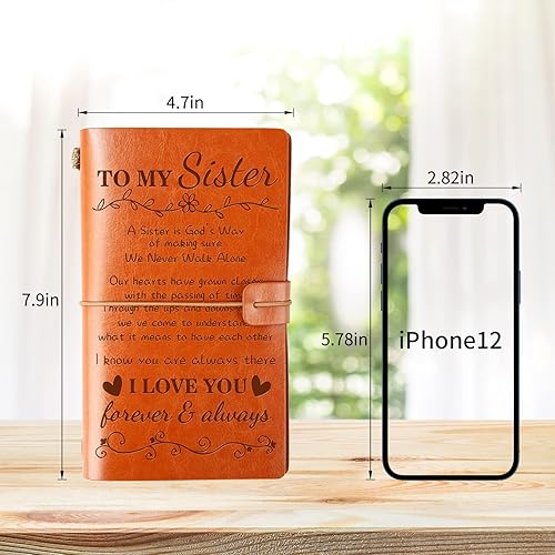 Miniatura 6 de KAAYEE Regalos de arte cristiano diario de cuero The Words Of My Mouth - Salmo 1914 - Cuaderno de recuerdo de 140 páginas diario de viaje recargable