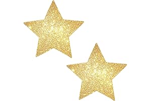 Starry Nights Nipztix Gold Pasties for Celestial Glamour