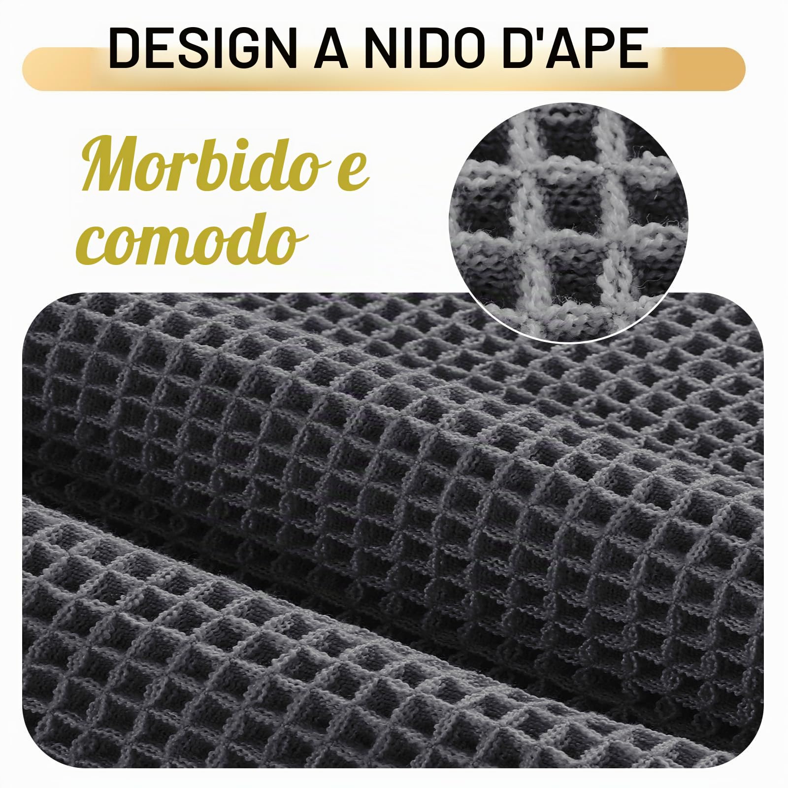 LINGKY Tappeto Bagno Assorbente, Tappetino Bagno Antiscivolo, Microfibra Tappeti Bagno, Lavabile Asciugatura Rapida Tappetino Bagno Doccia per Bagno, Cucina (Grigio,60x180 cm)