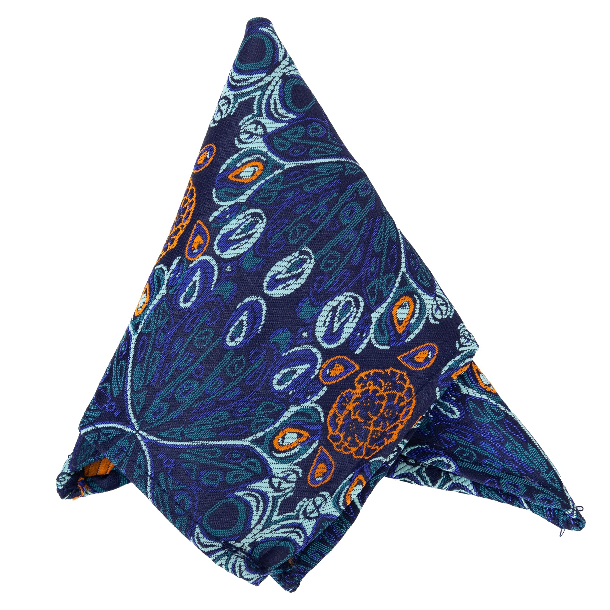 Men's Black Pocket Square-image-36
