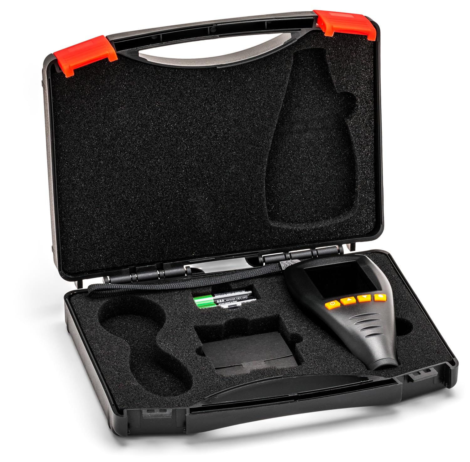 Griot's Garage 77402 The BOSS Paint Thickness Gauge - Measure Paint Thickness Within Within 2% of A Micron - Reads Ferrous & Non-Ferrous Metal Substrates - Compatible with iOS App