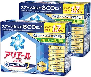 Amazon | 【まとめ買い】アリエール 粉末 サイエンスプラス7 洗濯洗剤