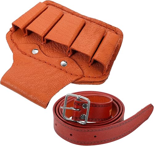 Miniatura 1 de Angoily Cuero Electricista Herramienta Bolsa de herramientas Cinturón de cintura Cinturón de almacenamiento de herramientas Cinturón de herramientas