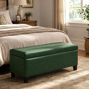 Ottomans That Work Harder Than Your Sofa (All on Amazon) Christopher Knight Vayne Storage Ottoman Bench with Flip-Top Lid