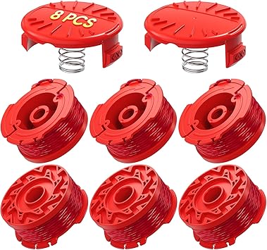 Eventronic 8 Pack CMZST0803 CMZST080 Weed Eater String Compatible with Craftsman Weed Wacker, 0.080" 20Ft String Trimmer Line, Auto Feed Weed String Line Fit for Craftsman CMCST910 Series