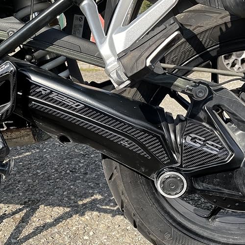 Adhesivos 3D para motocicleta compatibles con BMW R 1250 GS - GS Adventure 2021-2024. Protectores de basculante contra impactos y arañazos.