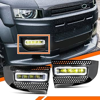 Amazon | COOLDNA LED フロントフォグライト ランドローバー