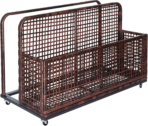 Almacenamiento de flotador de piscina, almacenamiento al aire libre, caja de almacenamiento de flotador junto a la piscina, carrito de piscina de