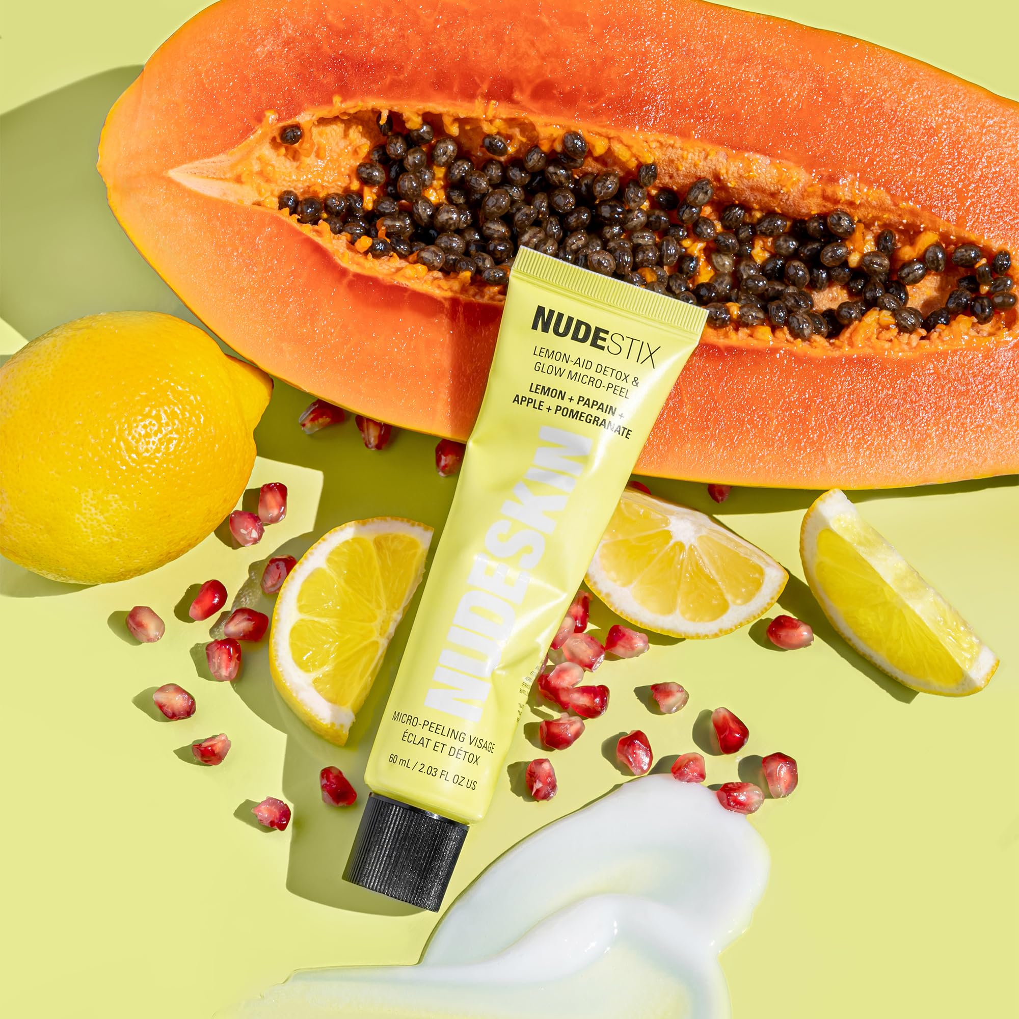 Nudestix 3-Step Citrus Renew Set for Sensitive Skin – Travel-Size Cleanser, Exfoliator & Moisturizer Kit | Gentle, Vegan Skincare Routine with Vitamin C & Fruit Enzymes