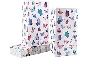Cmecial Encanto Treat Bags 25Pcs Thickened Butterfly Favor Bags