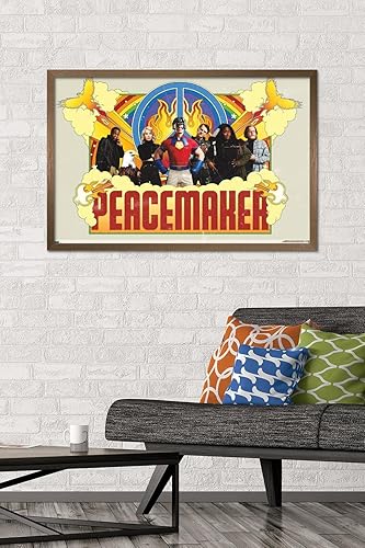 Miniatura 22 de Trends International DC Comics TV Peacemaker - Póster de pared grupal, 34 pulgadas de largo x 22.4 W, versión premium sin marco