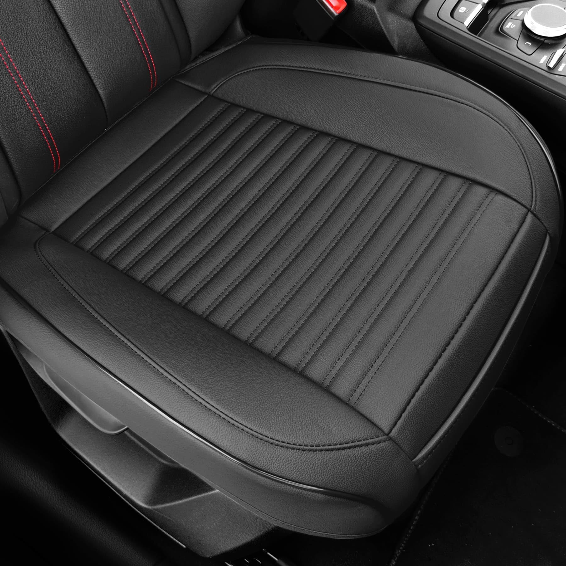 Priprilod Perforated Leather Black Driver & Passenger Side