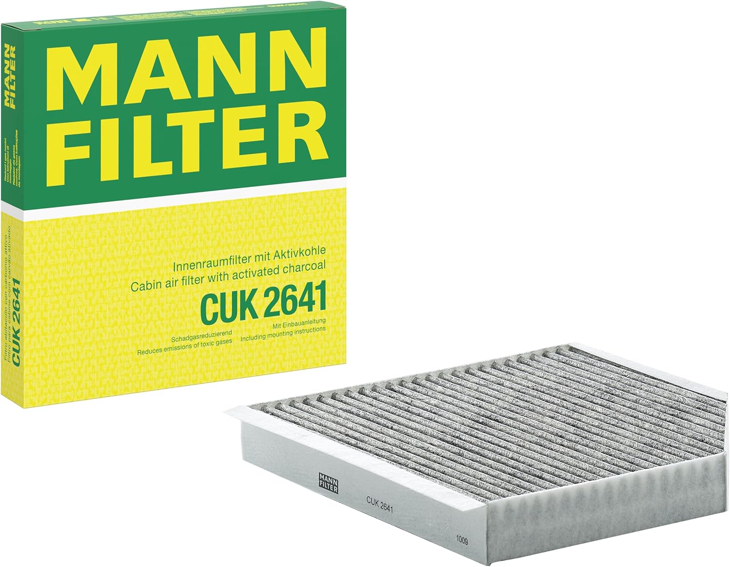 Mann Filter CUK 2641 Cabin Air Filter