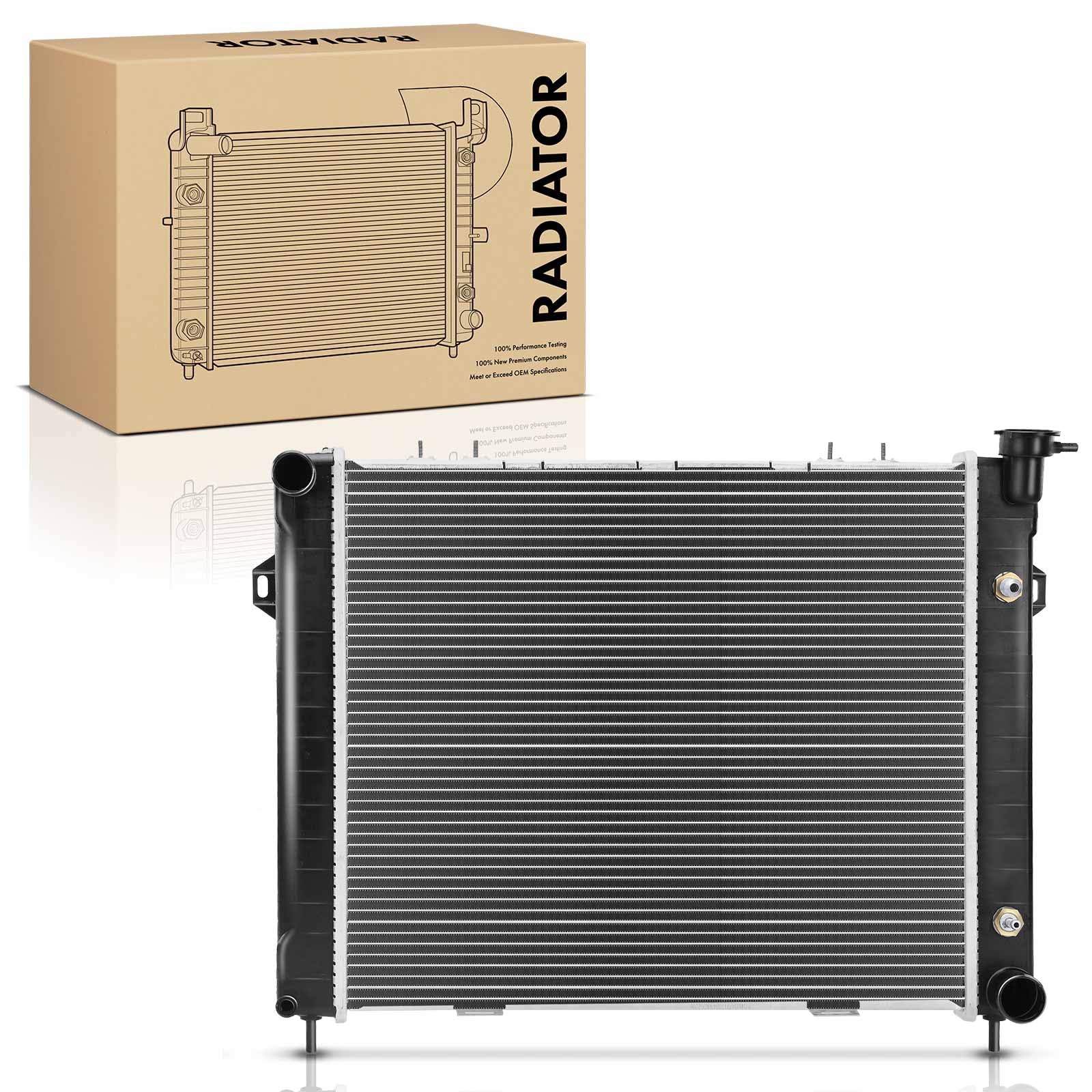 Frankberg Radiador Enfriador de agua Radiador del motor 52079598