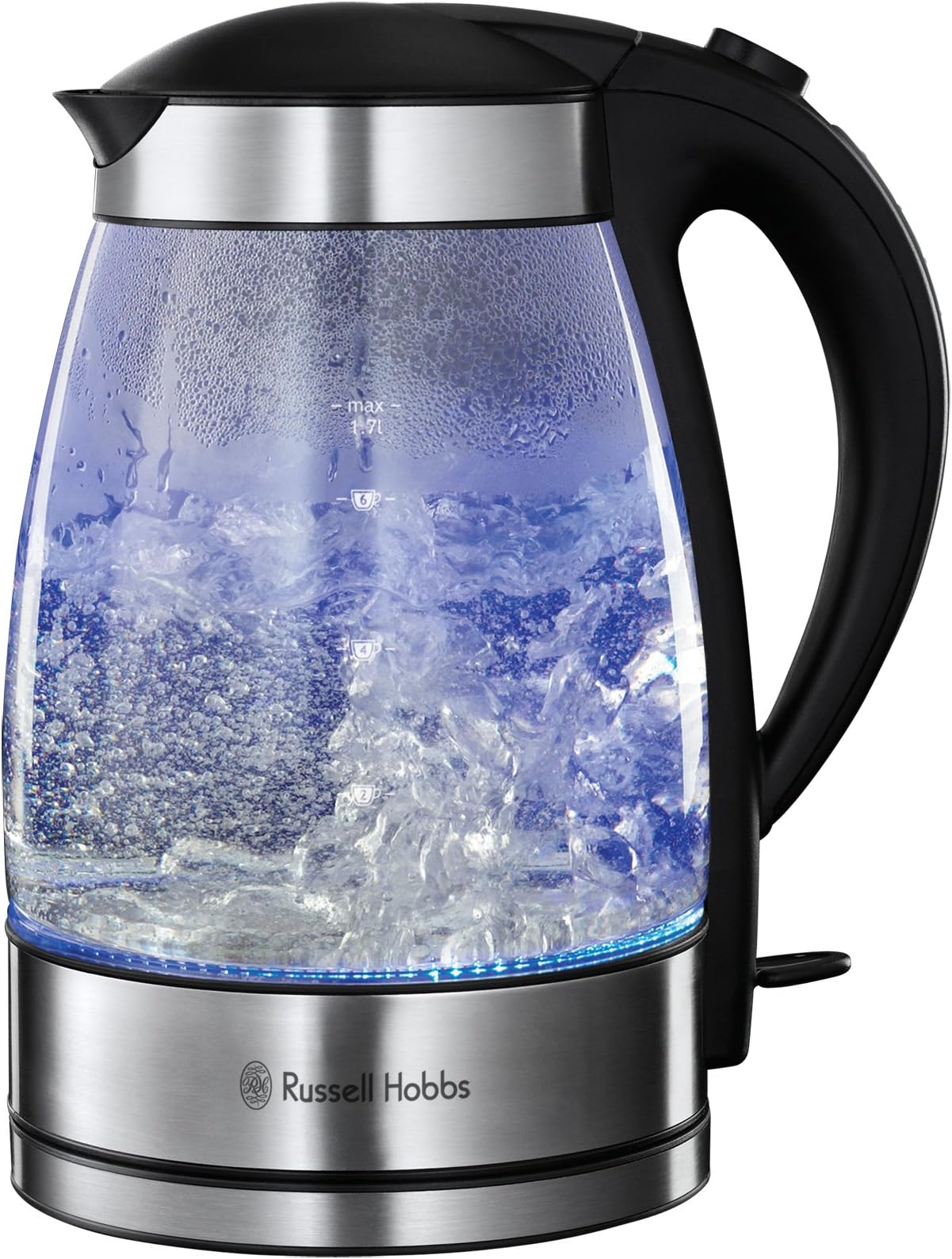 Russell Hobbs 15082-10 Illuminating Glass Kettle - Clear