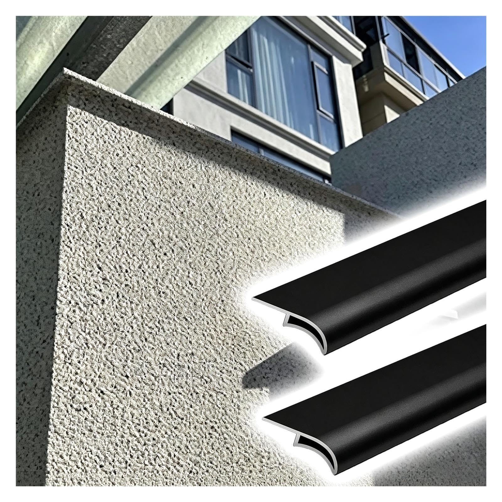 Aluminium Tropfkante Wandanschlussprofil Für Dachtraufe Außenwand
