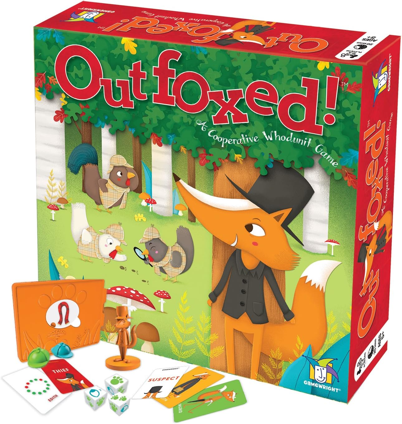 Gamewright 5+ Years Multicolour Outfoxed Board Game
