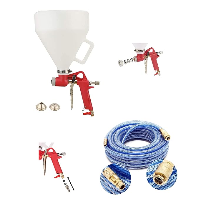 Buy Render Spray Hopper Gun Spray Gun Cup with Handle, 3 Spray Gun