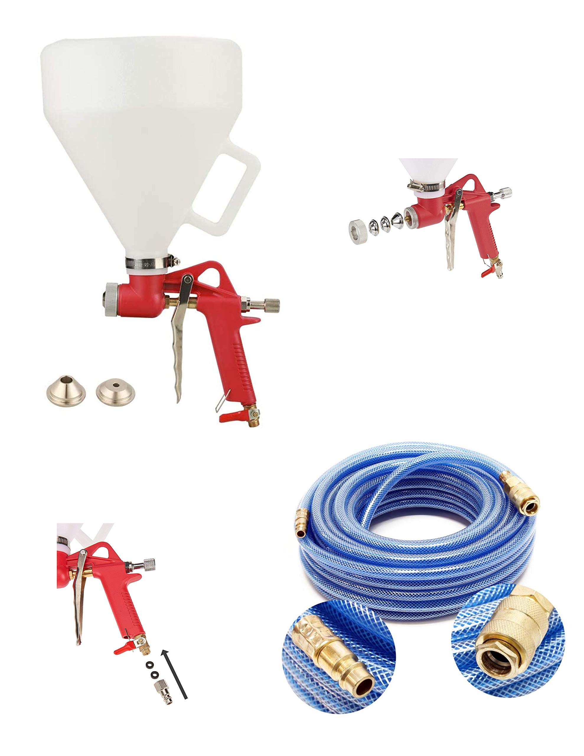 Buy Render Spray Hopper Spray Cup with Handle, 3 Spray Nozzles & 15mt
