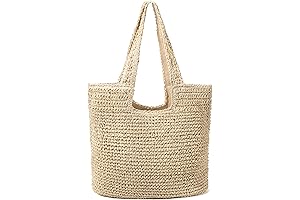 Boho Woven Straw Beach Bag: Summer's Must-Have Tote