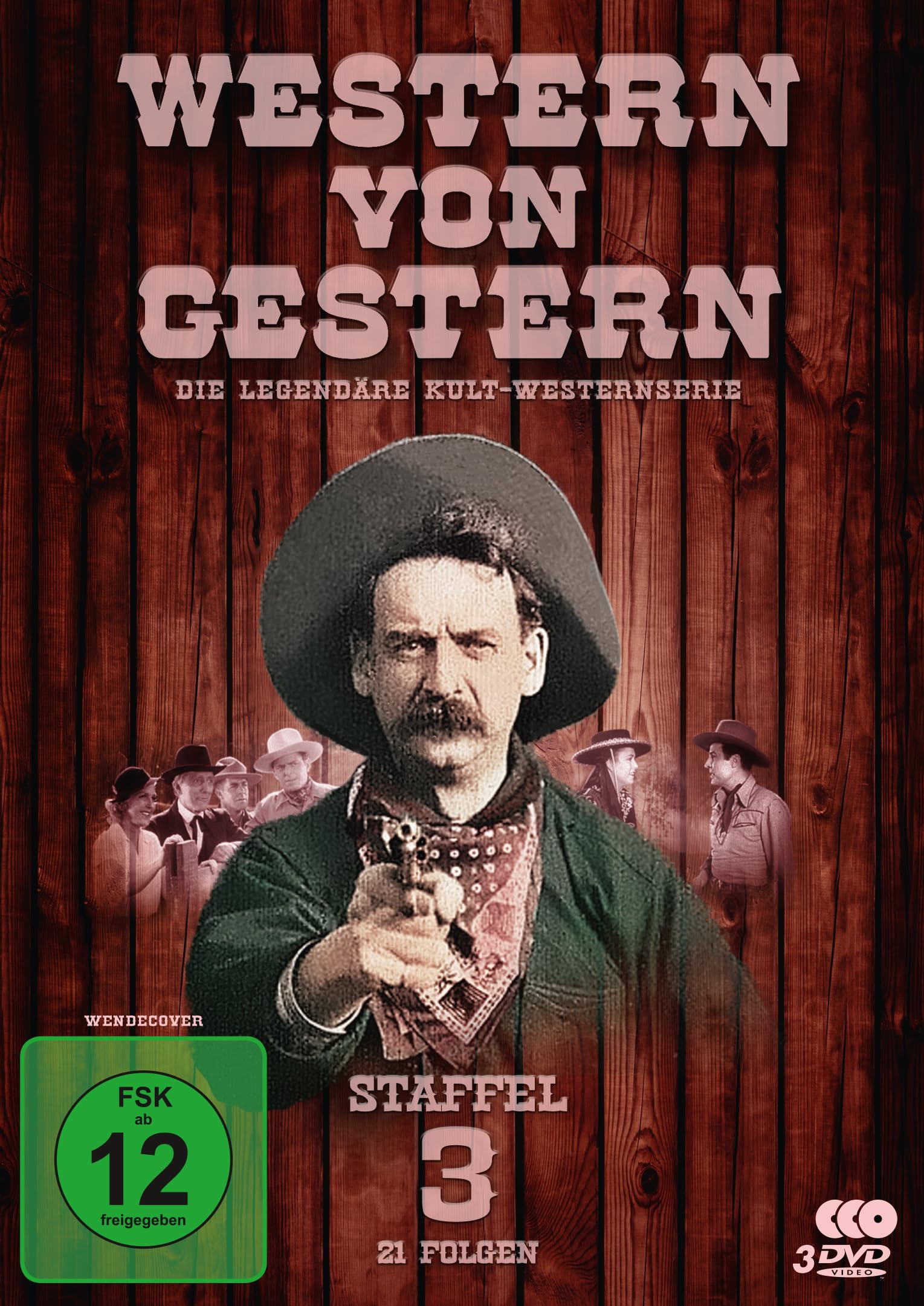 Serie en DVD Western von Gestern - Staffel 3 con 21 episodios en nueva edición