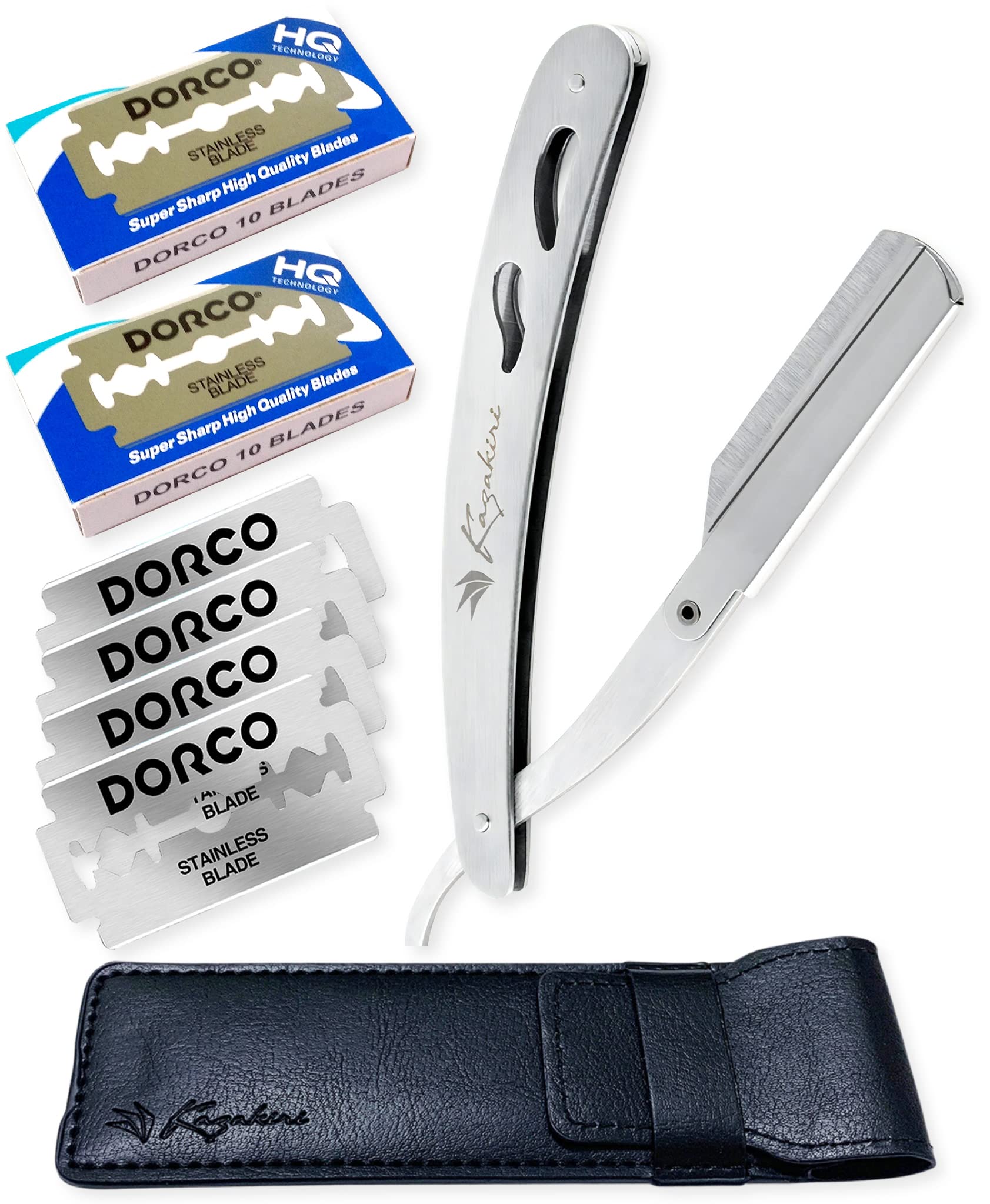 Amazon.co.jp: Kazakiri カミソリ 剃刀 【プロ理容師監修x感動深剃り