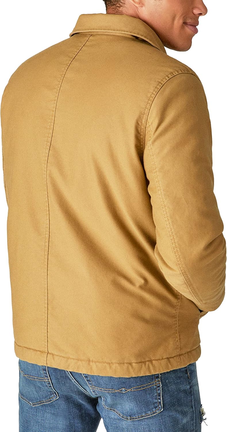 Lucky Brand mens Sherpa Lined Deck Jacket - Image 3