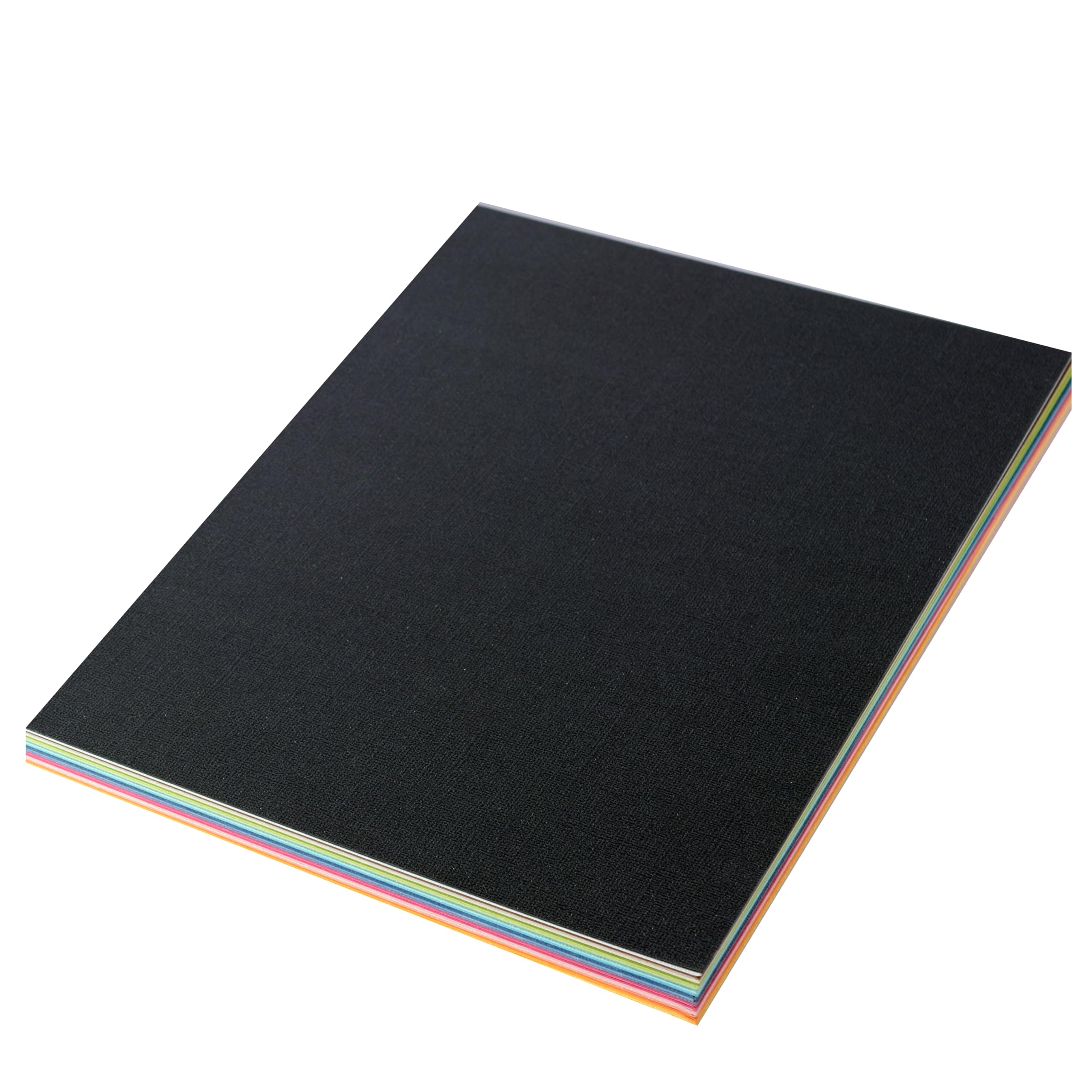 Florence Tonkarton Perlmutt - Bastelkarton A4 - Bastelpapier 50x mit 25 Farben - Scrapbook Papier für Karten Basteln, Stanzen und Papierbasteleien - Bastelset Textur (Packung mit 2)