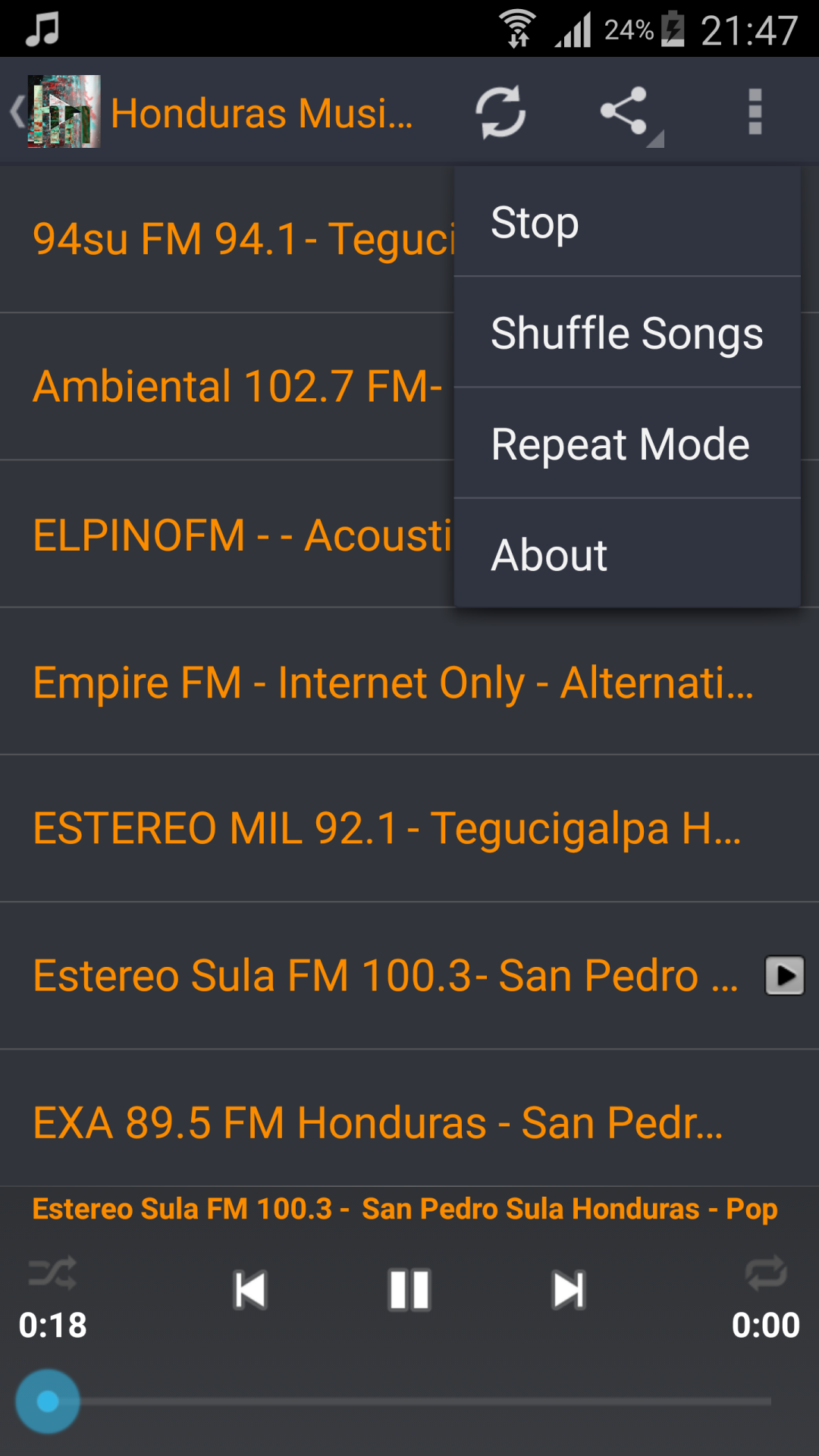 Honduras Music ONLINE App on Amazon Appstore