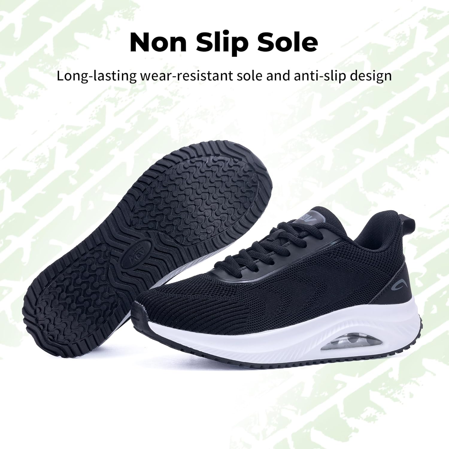 IIV Women's Walking Shoes | Arch Support Orthotic Tennis Shoes | Plantar Fasciitis Sneakers for Pain Relief - Image 6