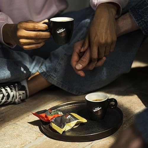 Miniatura 6 de Caffe' Vergnano 1882 Cápsulas compatibles con máquina de café expreso tostado medio, café expreso arábica Robusta, café italiano para máquinas de