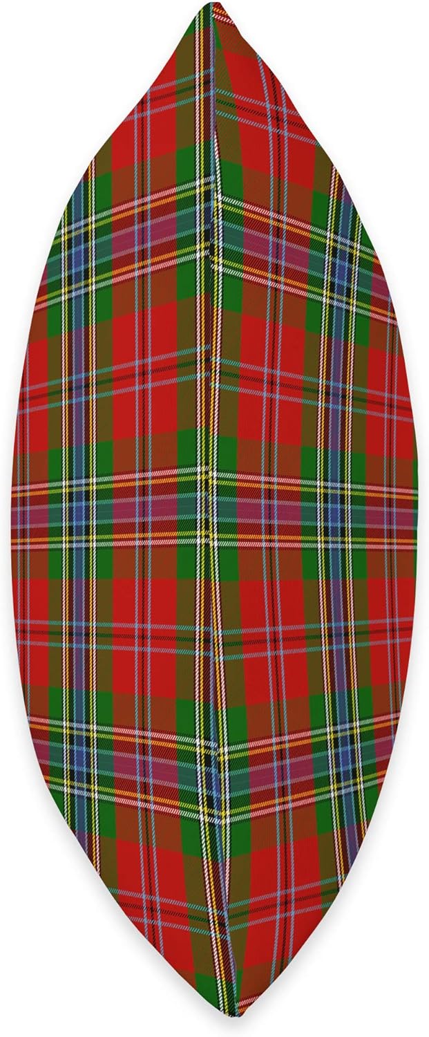 MacLean of Duart Tartan Scottish Plaid Throw Pillow