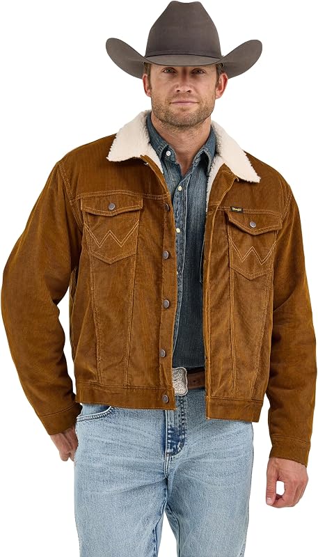 Men's Monks Robe Sherpa Corduroy Jacket