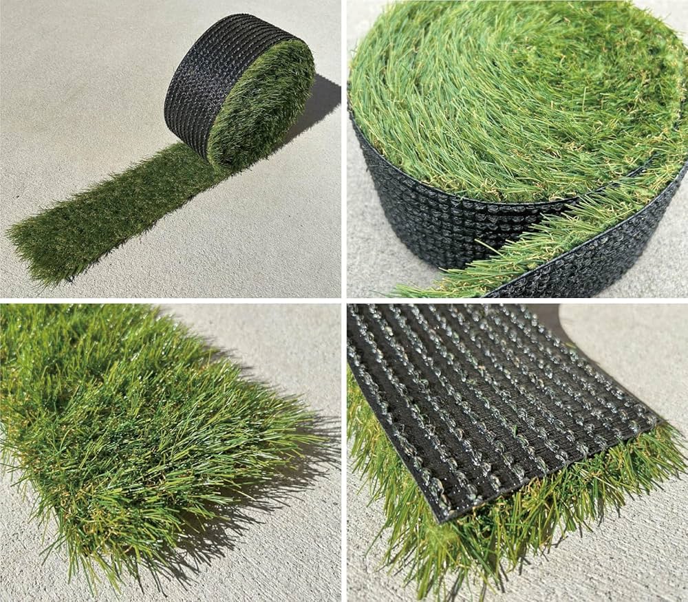 人工芝 スリット 目地 駐車場 幅95mm×5m 芝丈30mm ふわふわターフ Amazon | 人工芝 スリット 目地 駐車場 幅95mm×5m 芝丈30mm