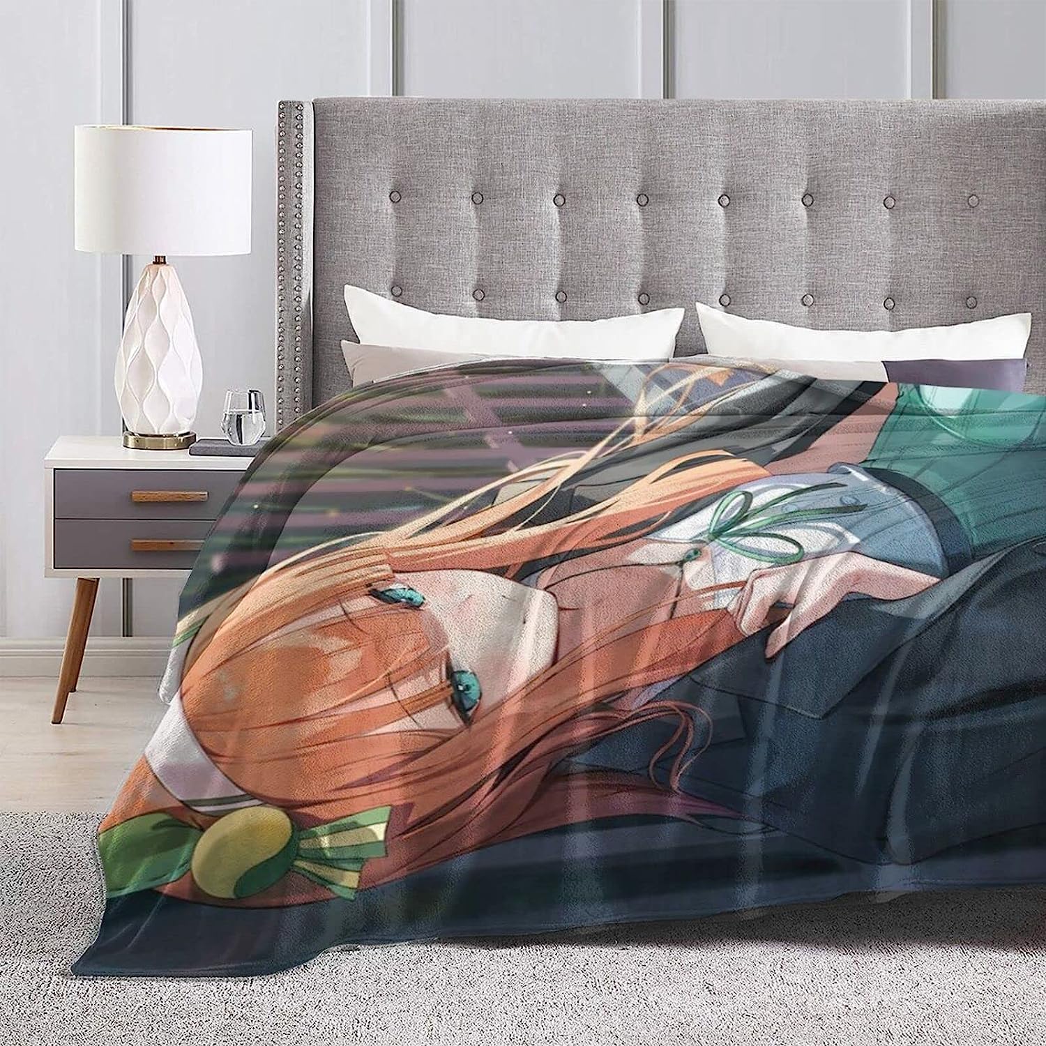 Amazon｜ウマ娘 サイレンススズカ 毛布 ブランケット フランネル
