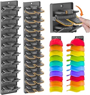 Hat Organizer for Baseball Caps 2 Packs with Built-in Spring Clips - Wal...