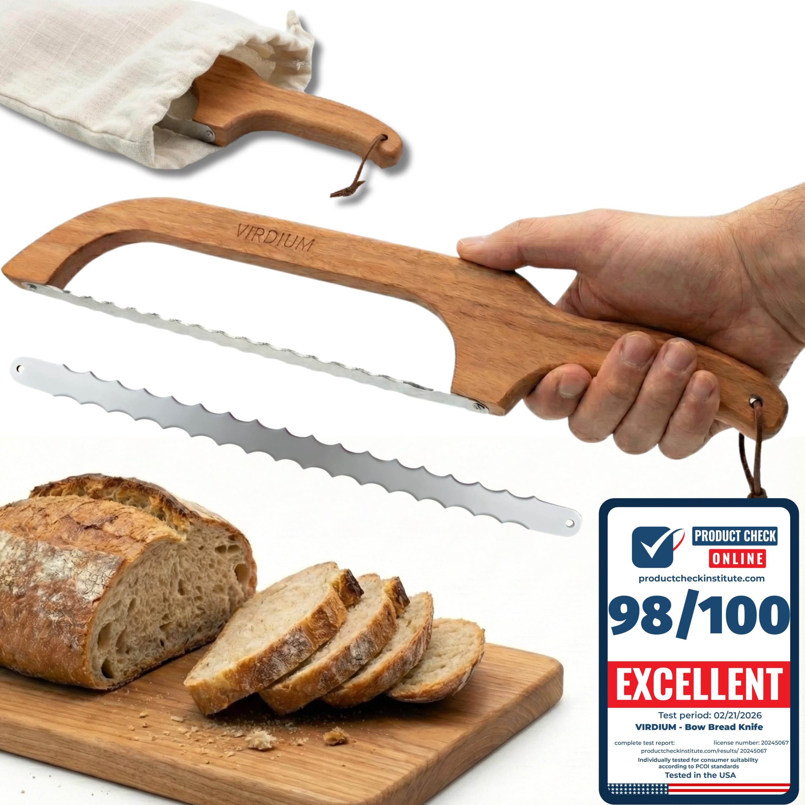 Premium Bread Slicer - Slice Like a Pro! -1 Premium Bread Slicer - Slice Like a Pro! -1