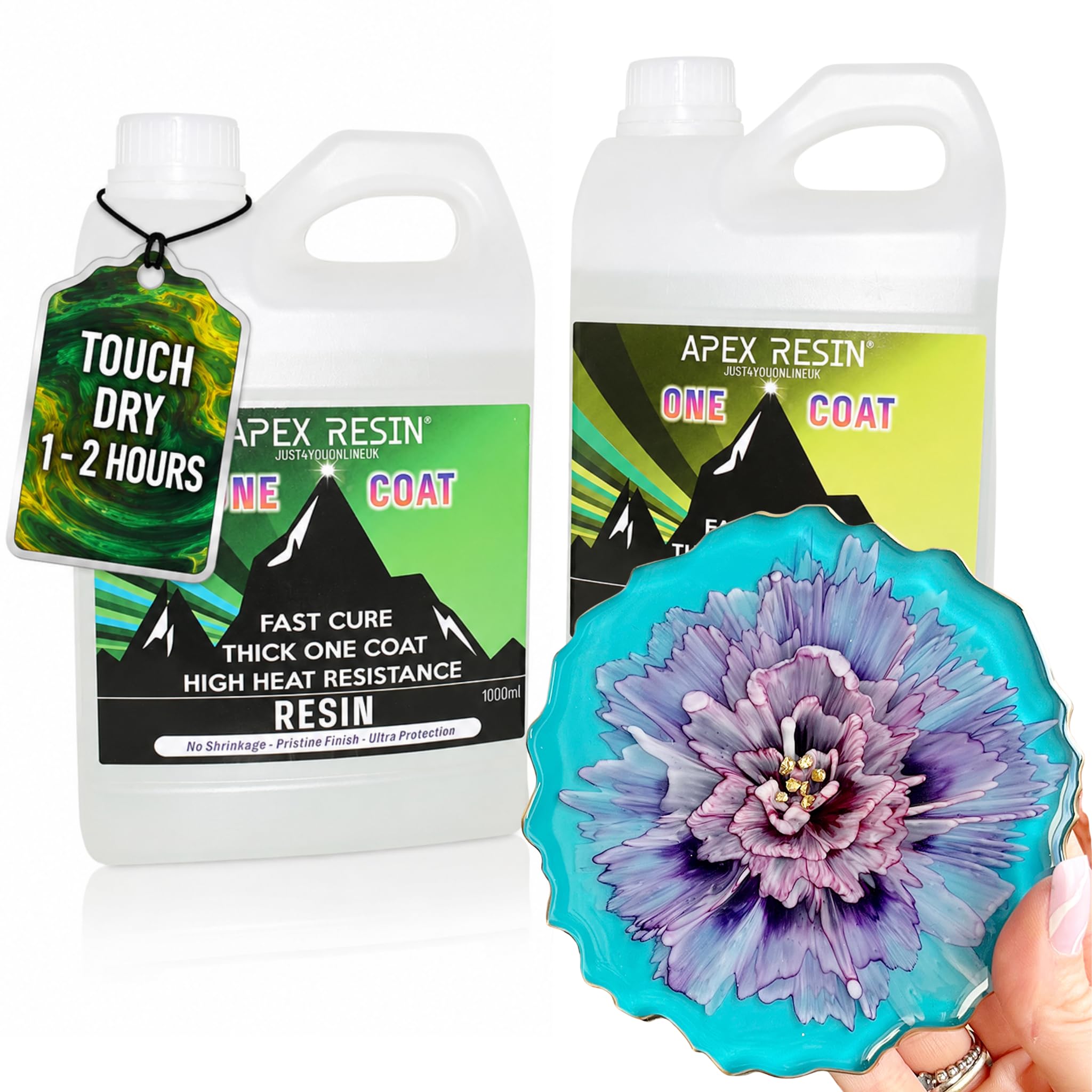 High Viscosity, One Coat Apex Resin Fast Cure 2L